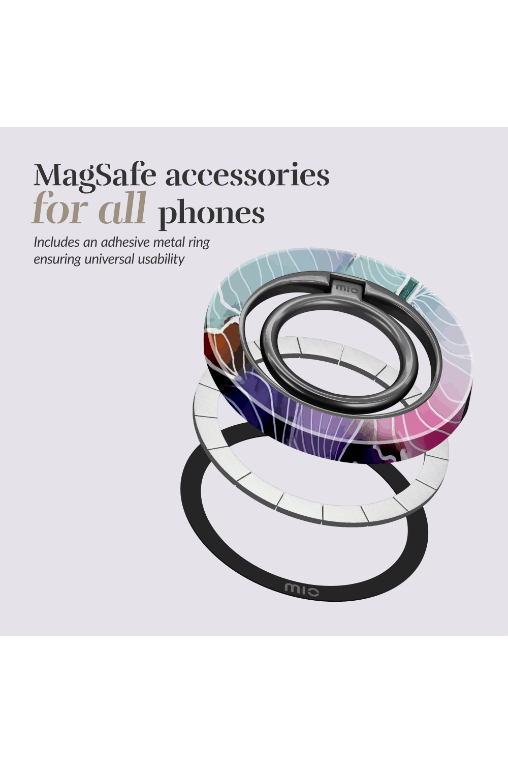 Mio By Mobilize Mio Flowers Magsafe Compatible Ring Holder - Afbeelding 5