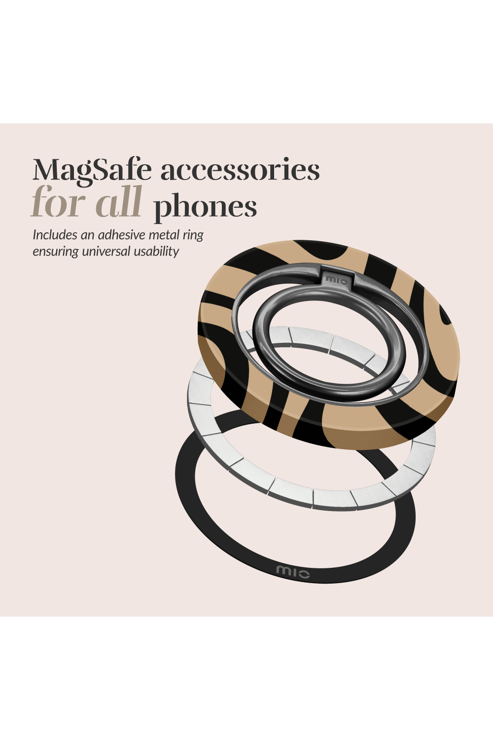 Mio By Mobilize Mio Swirl Magsafe Compatible Ring Holder - Afbeelding 5