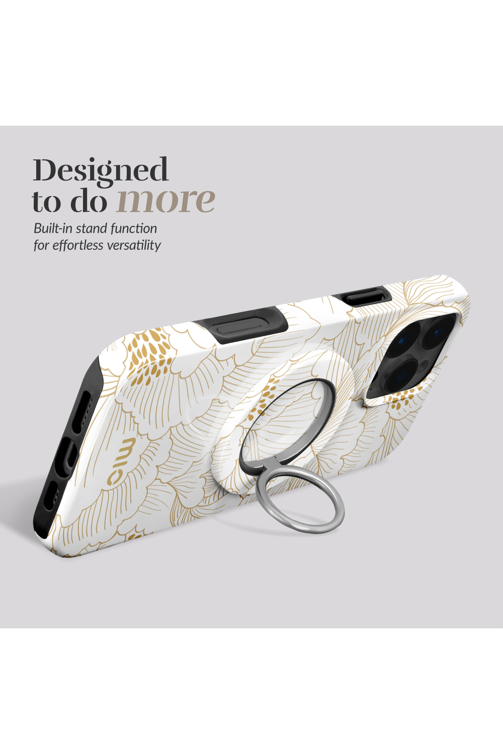 Mio By Mobilize Mio White Roses Magsafe Compatible Ring Holder - Afbeelding 4