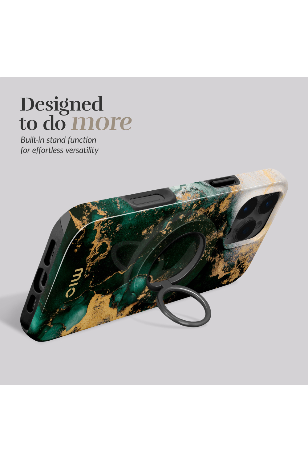 Mio By Mobilize Mio Green Marble Magsafe Compatible Ring Holder - Afbeelding 4