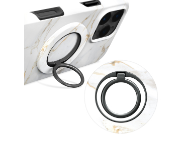 Mio By Mobilize Mio White Marble Magsafe Compatible Ring Holder