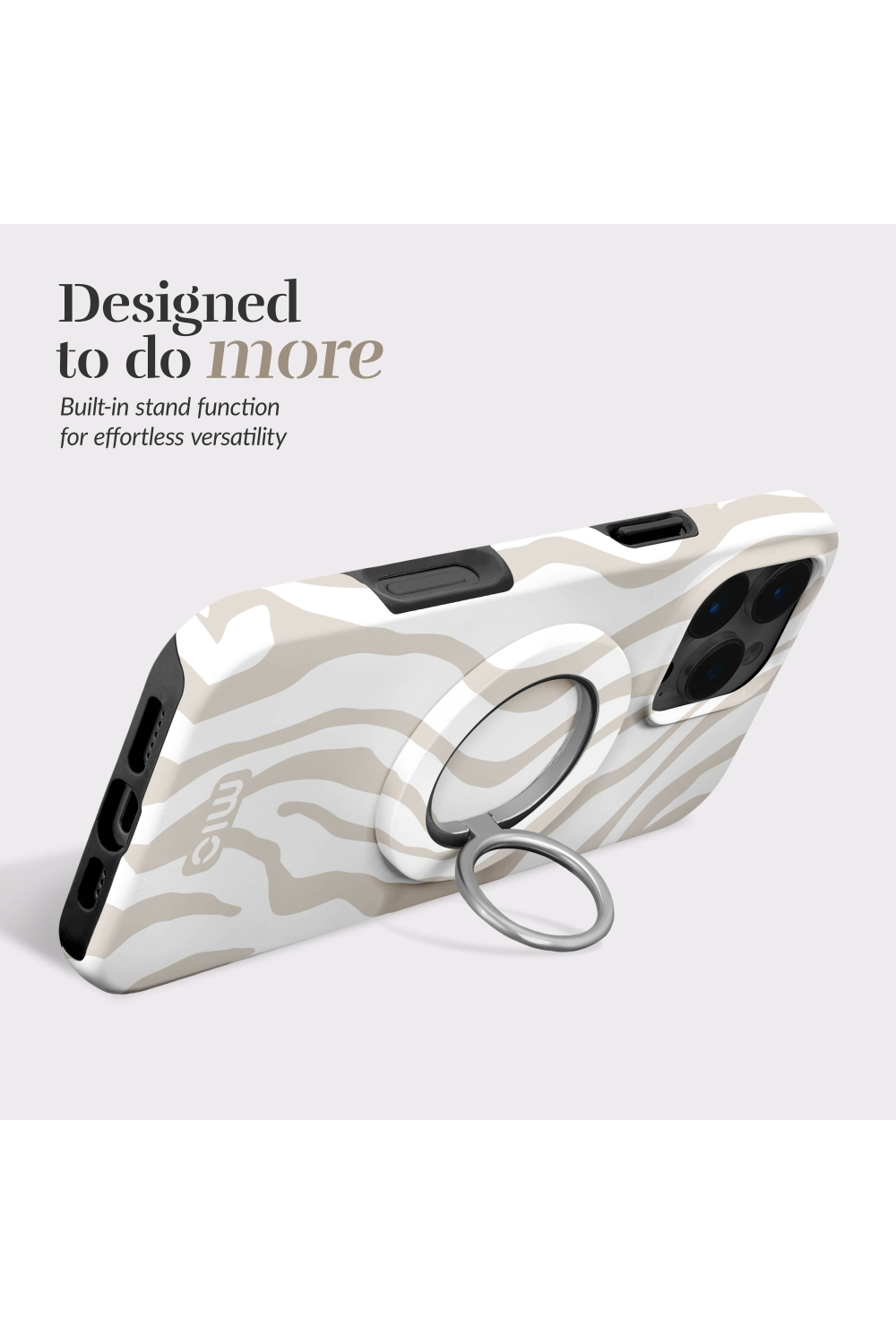 Mio By Mobilize Mio Sandy Zebra Magsafe Compatible Ring Holder - Afbeelding 4