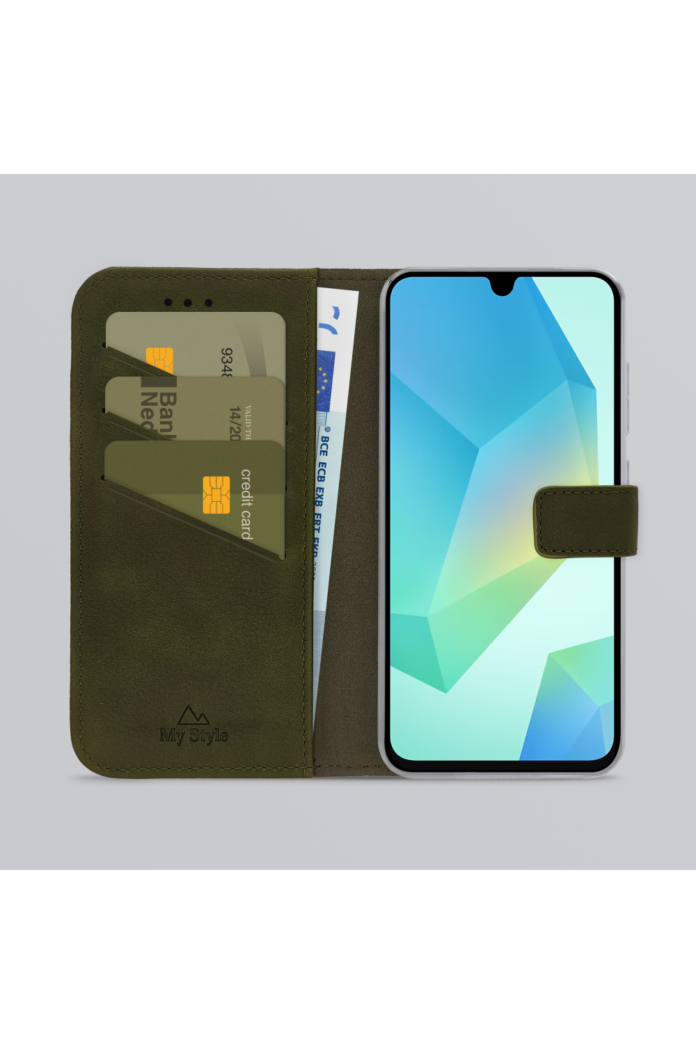 My Style Flex Wallet For Samsung Galaxy A16 4G/5G Forest Green - Afbeelding 2