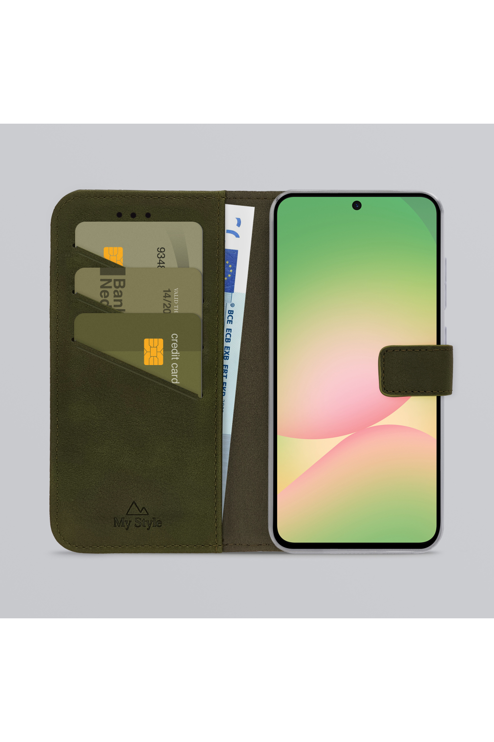 My Style Flex Wallet For Samsung Galaxy A36 5G/A56 5G Forest Green - Afbeelding 2