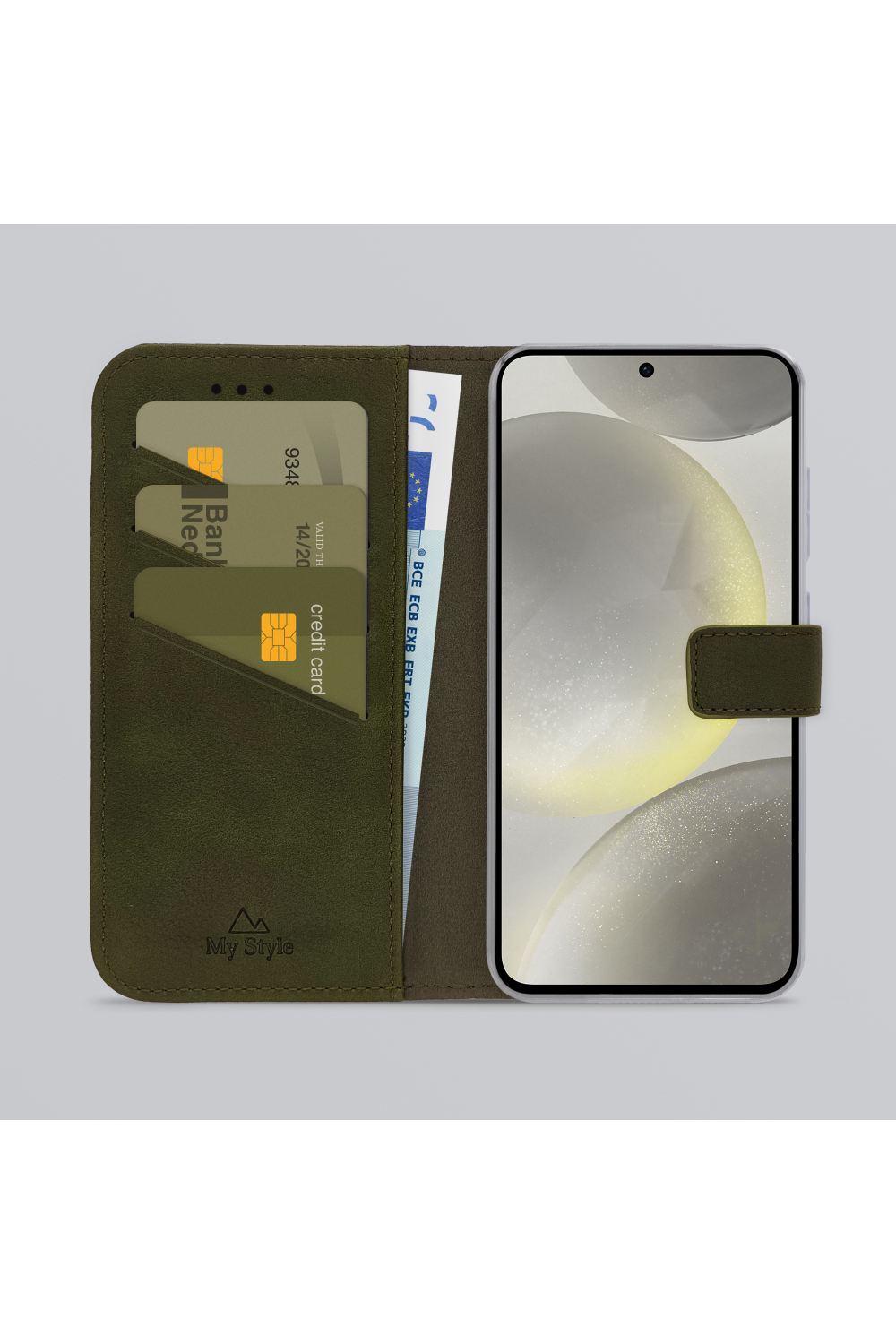 My Style Flex Wallet For Samsung Galaxy S24 5G/S25 5G Forest Green - Afbeelding 2