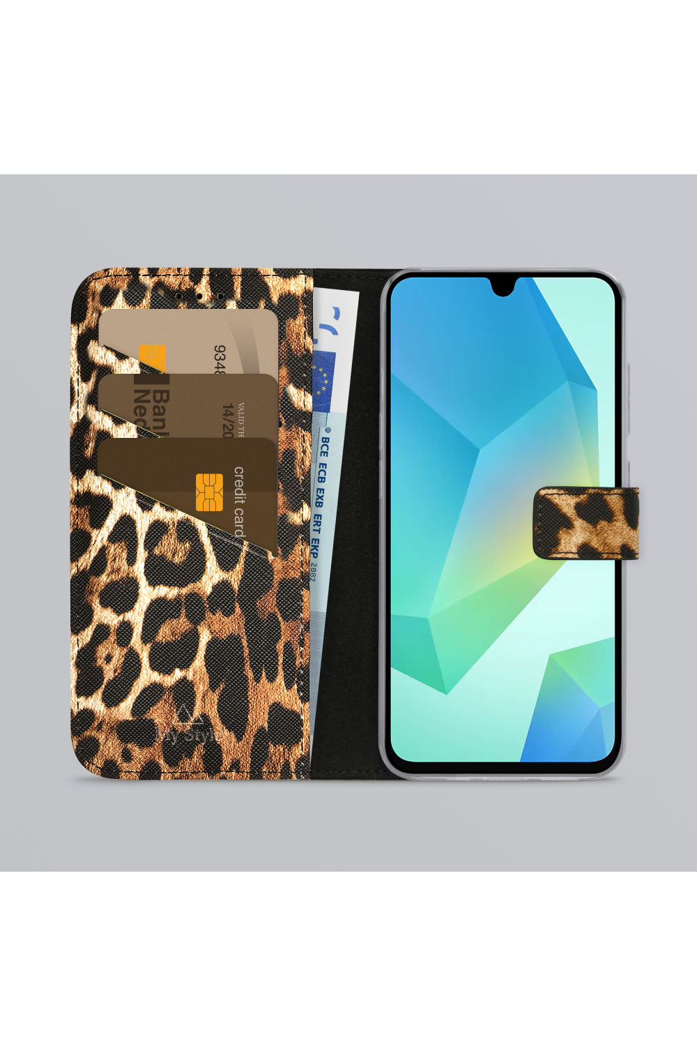My Style Flex Wallet For Samsung Galaxy A16 4G/5G Wild Leopard - Afbeelding 2
