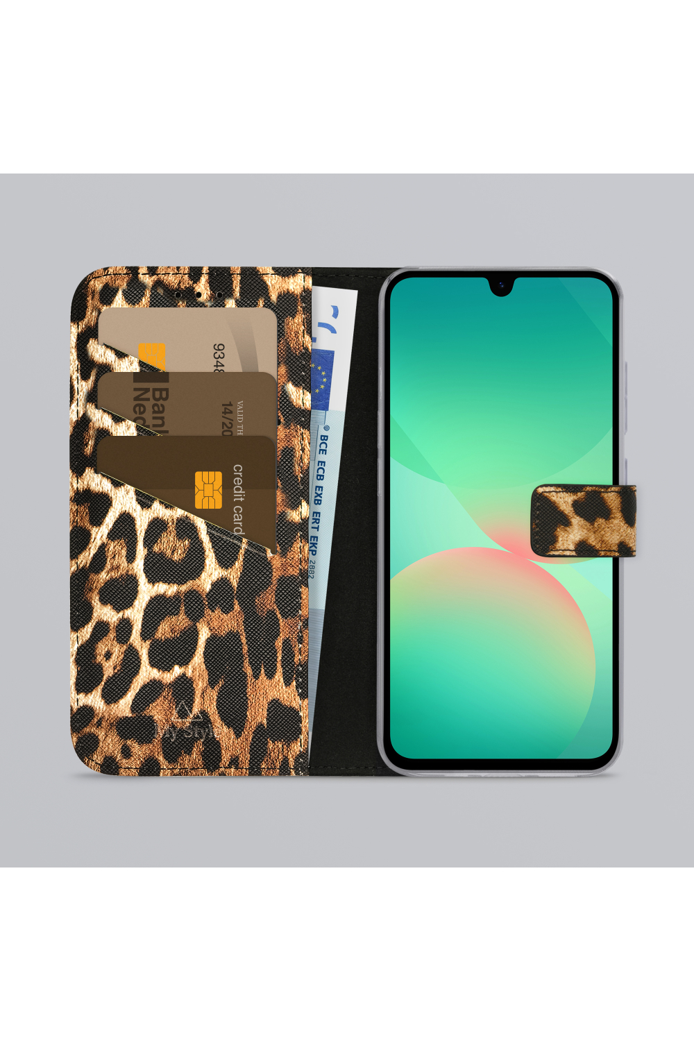 My Style Flex Wallet For Samsung Galaxy A26 5G Wild Leopard - Afbeelding 2