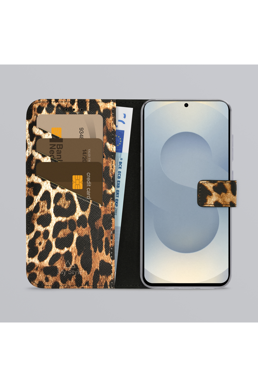 My Style Flex Wallet For Samsung Galaxy S25+ 5G Wild Leopard - Afbeelding 2