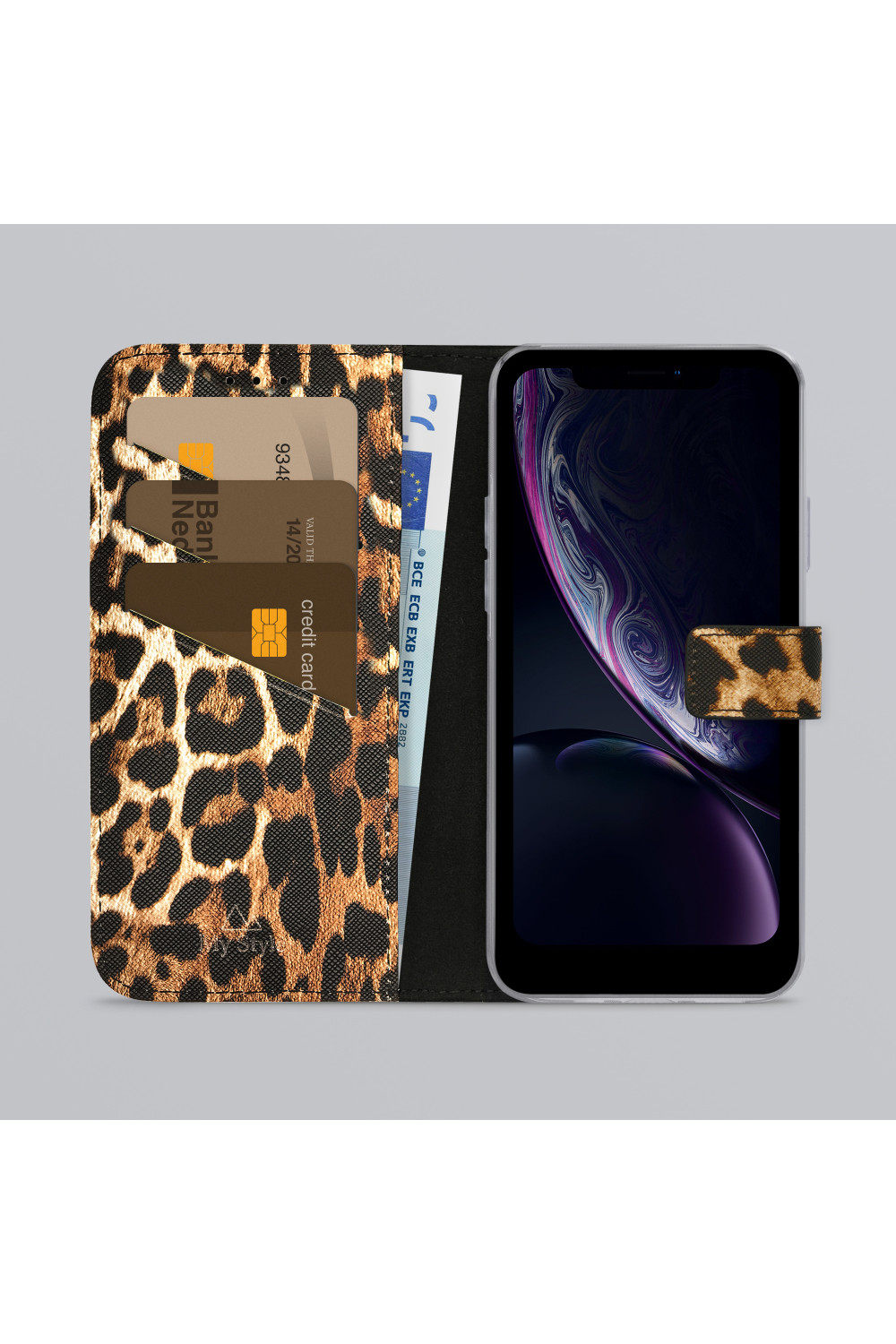 My Style Flex Wallet For Apple Iphone Xr/11 Wild Leopard - Afbeelding 2