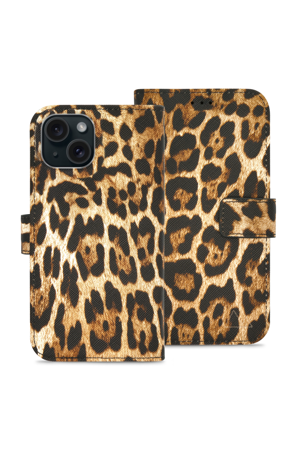 My Style Flex Wallet For Apple Iphone 13/14/15 Wild Leopard