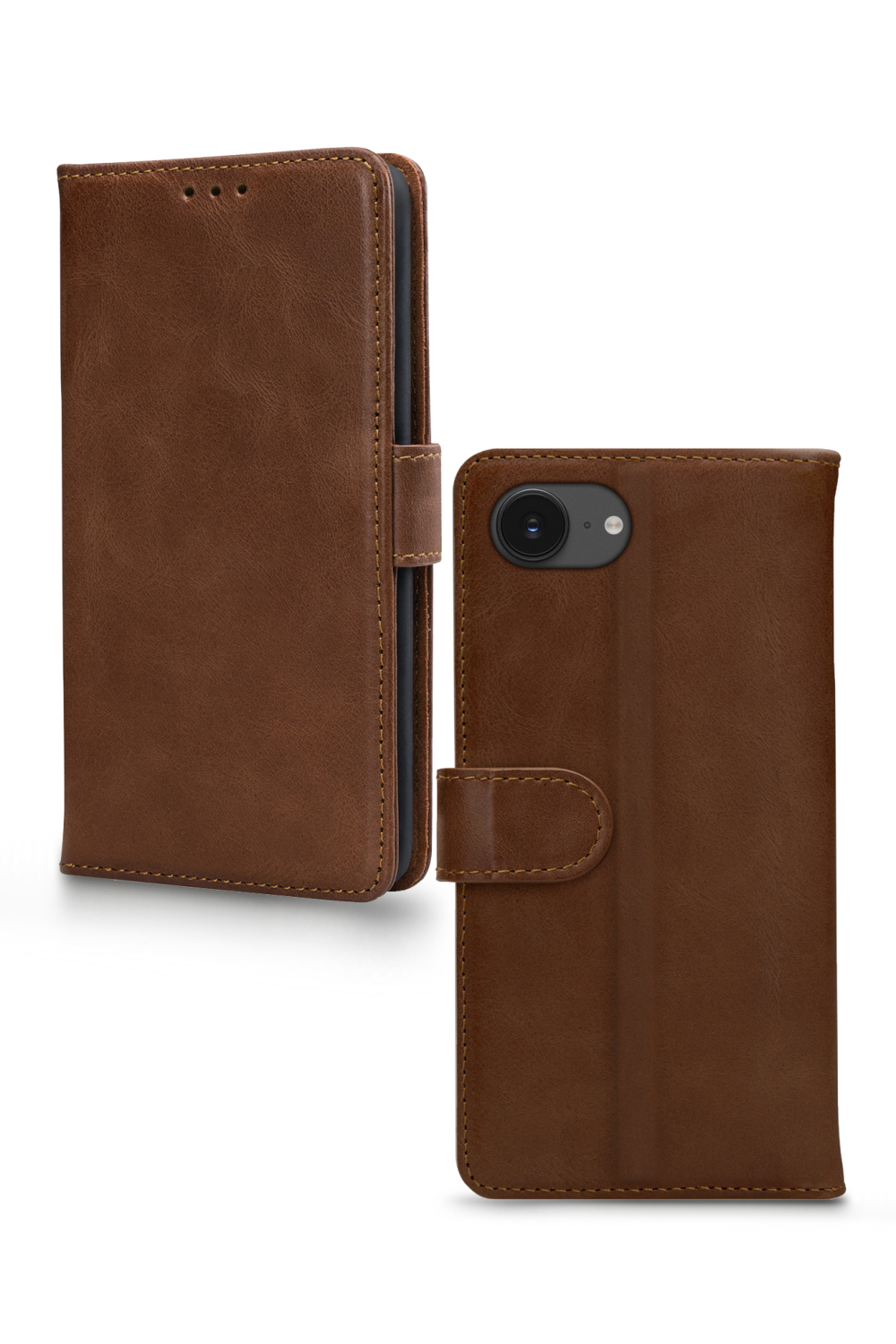 Mobilize Leather Wallet Apple Iphone 16E/17E Brown - Afbeelding 2
