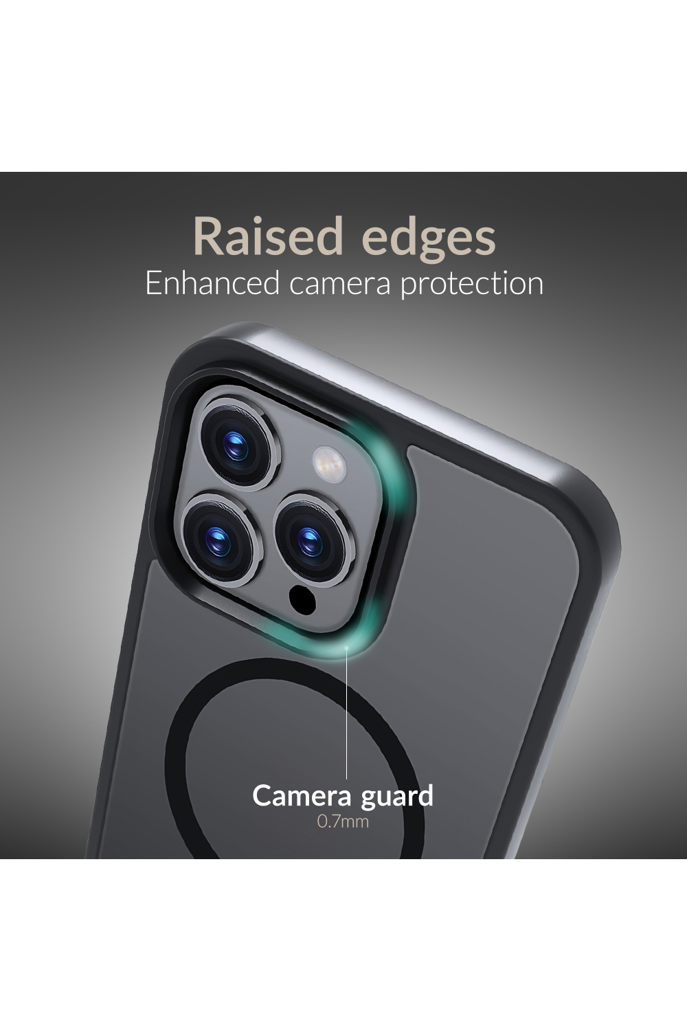 Mobilize Magsafe Compatible Hybrid Pro Case Apple Iphone 16E/17E Black - Afbeelding 6