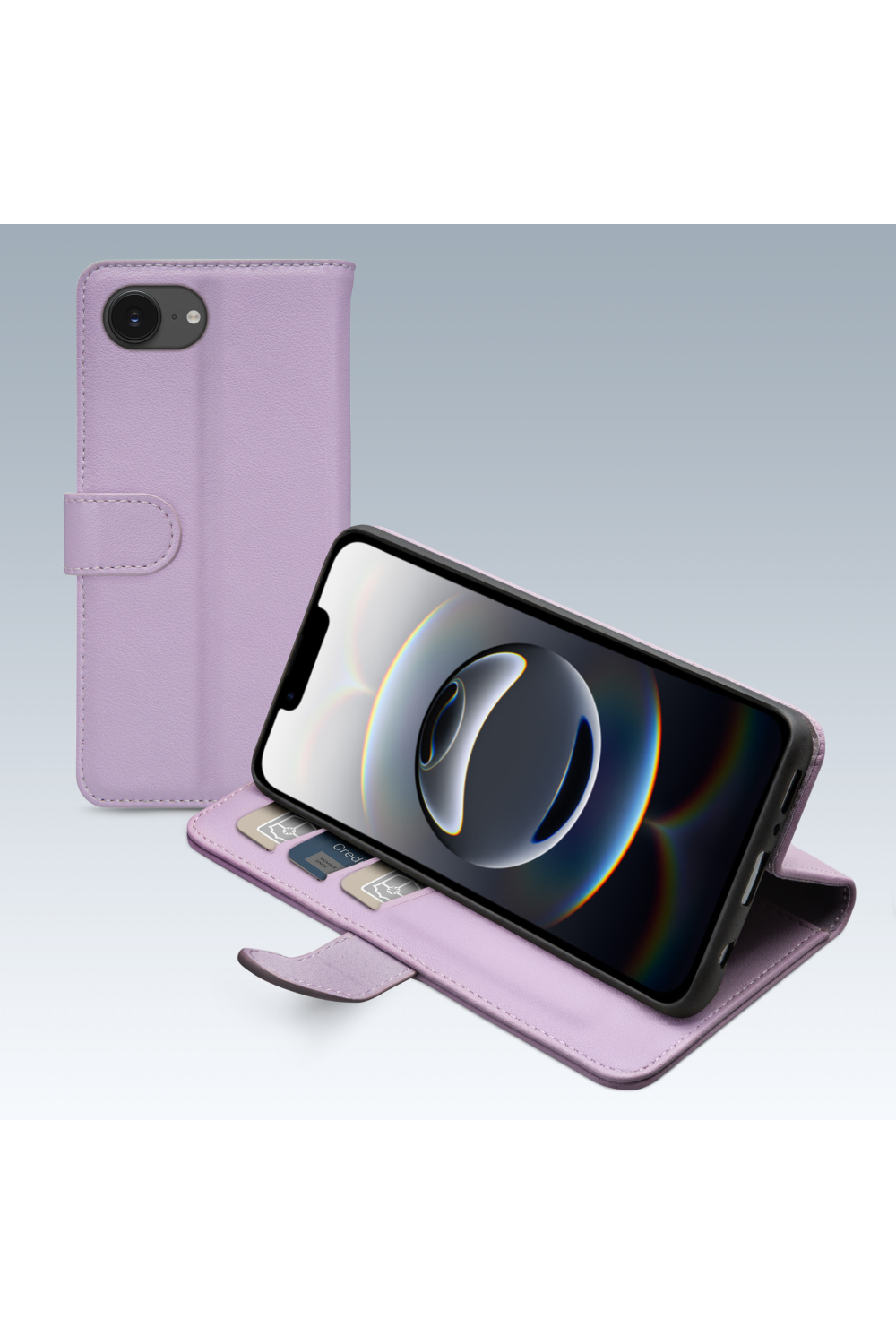 Mobilize Premium Gelly Wallet Book Case Apple Iphone 16E/17E Purple