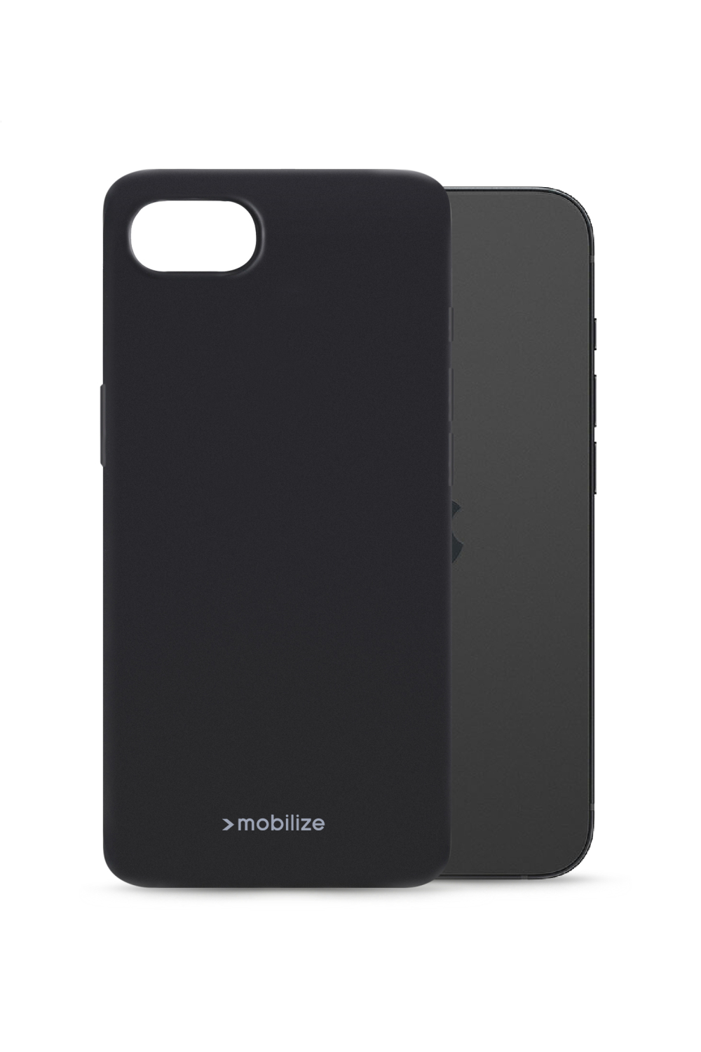 Mobilize Rubber Gelly Case Apple Iphone 16E/17E Matt Black