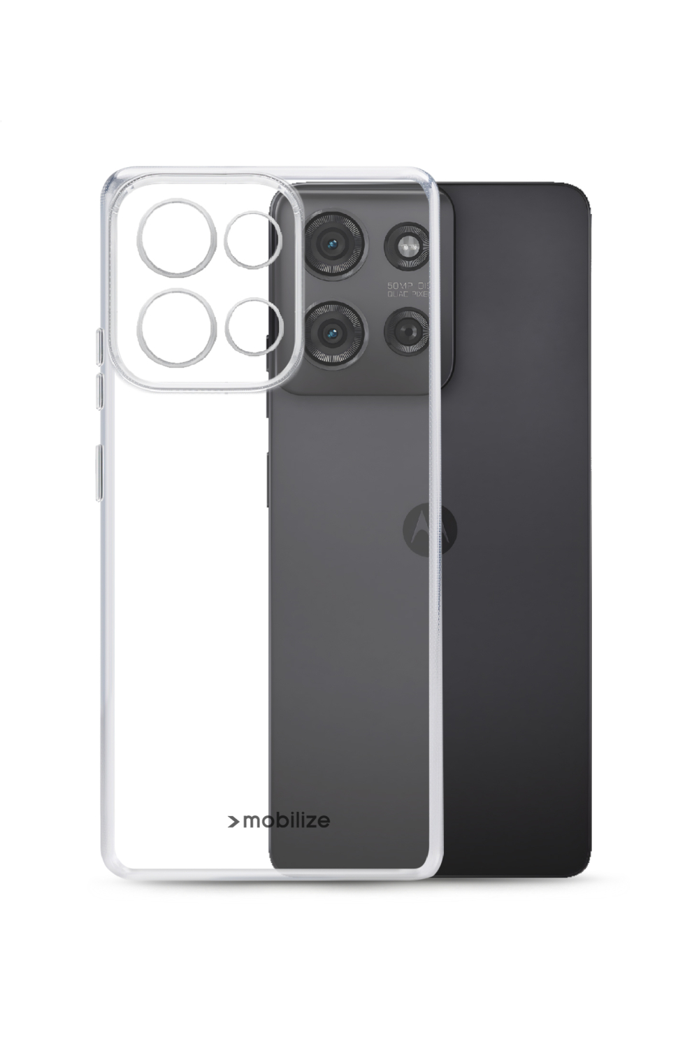 Mobilize Gelly Case Motorola Moto G75 5G Clear