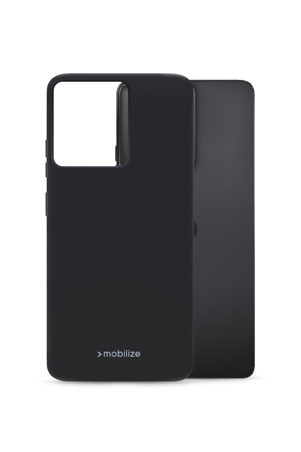 Mobilize Rubber Gelly Case Motorola Moto G75 5G Matt Black