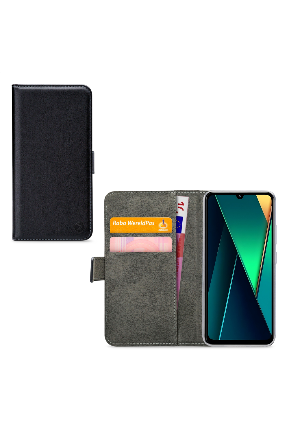Mobilize Classic Gelly Wallet Book Case Motorola Moto G75 5G Black