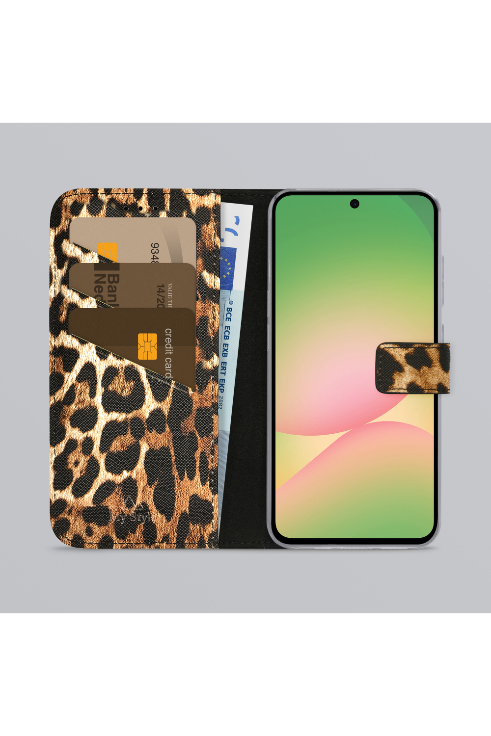 My Style Flex Wallet For Samsung Galaxy A36 5G/A56 5G Wild Leopard - Afbeelding 2