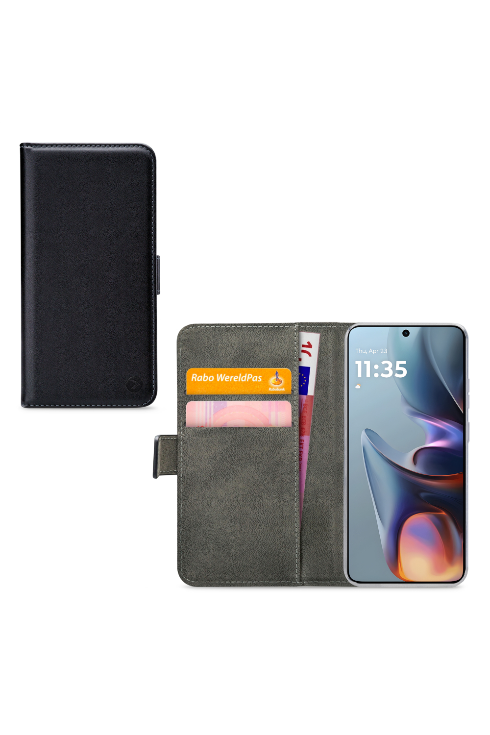 Mobilize Classic Gelly Wallet Book Case Motorola Moto E15/G05 Black