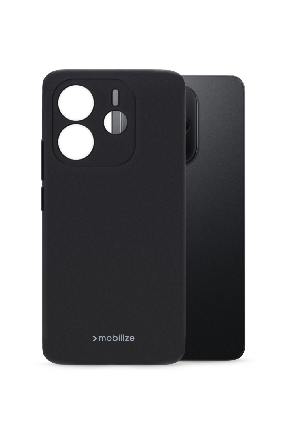 Mobilize Rubber Gelly Case Xiaomi Redmi Note 14 4G Matt Black