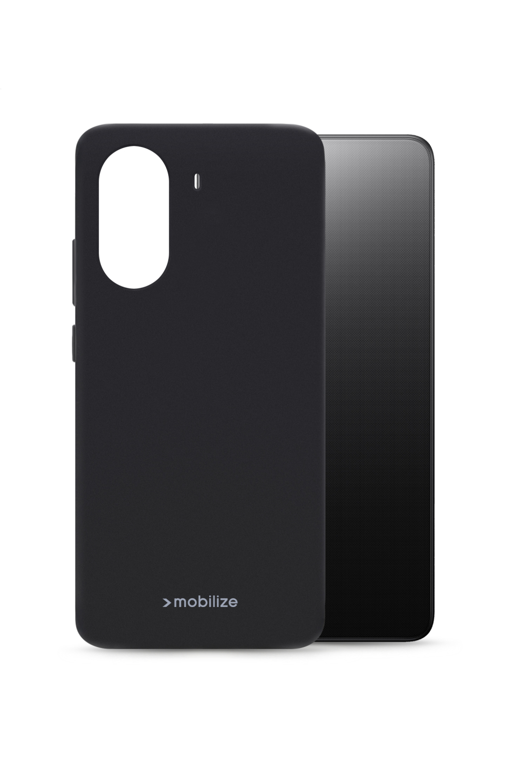 Mobilize Rubber Gelly Case Xiaomi Poco X7 Pro 5G Matt Black