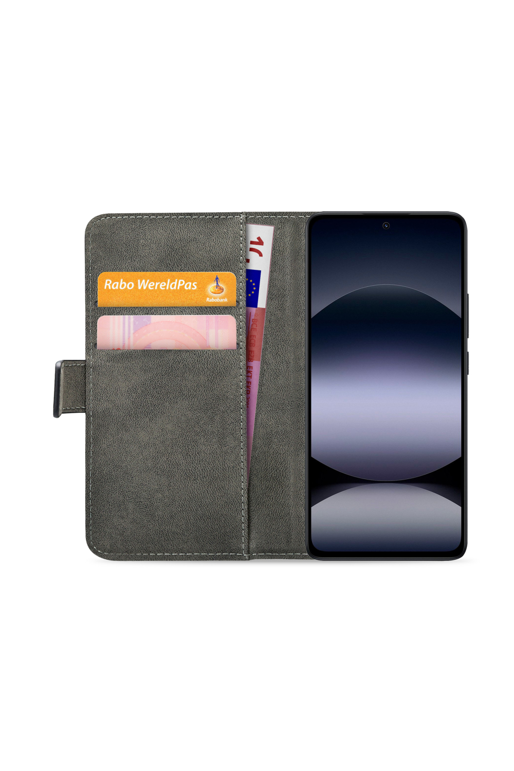 Mobilize Classic Gelly Wallet Book Case Xiaomi Redmi Note 14 4G Black - Afbeelding 4