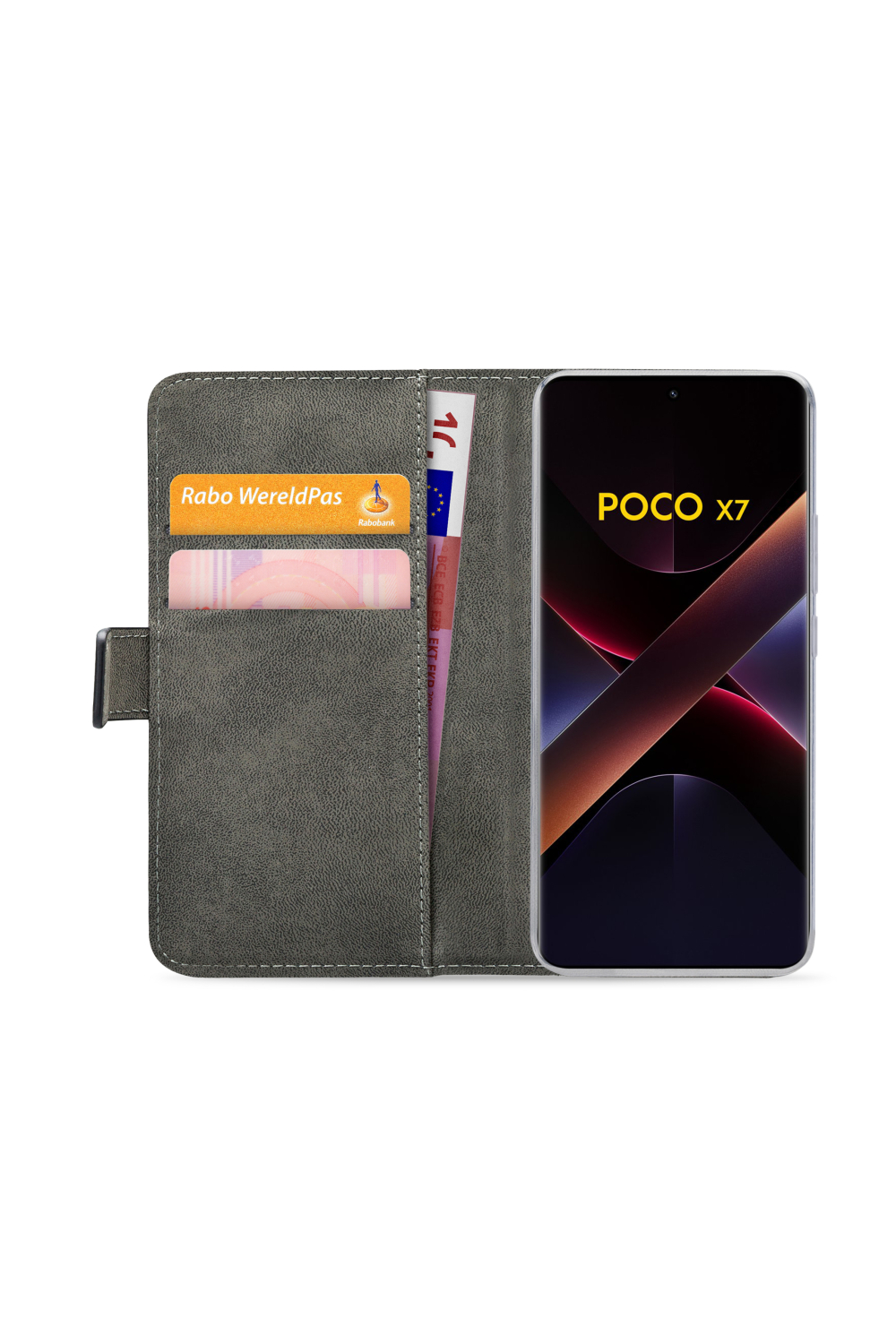 Mobilize Classic Gelly Wallet Book Case Xiaomi Poco X7 5G Black - Afbeelding 4