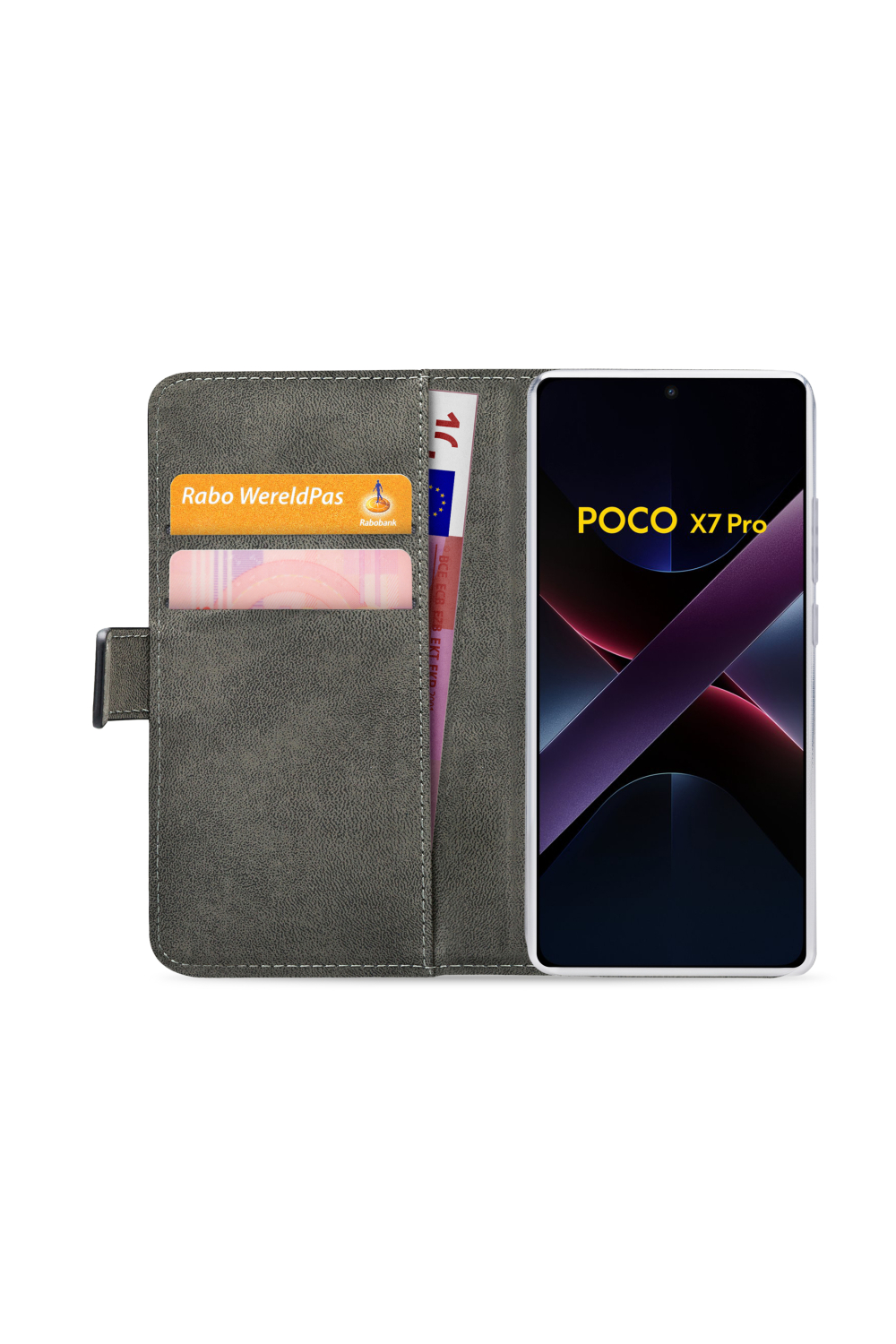 Mobilize Classic Gelly Wallet Book Case Xiaomi Poco X7 Pro 5G Black - Afbeelding 3
