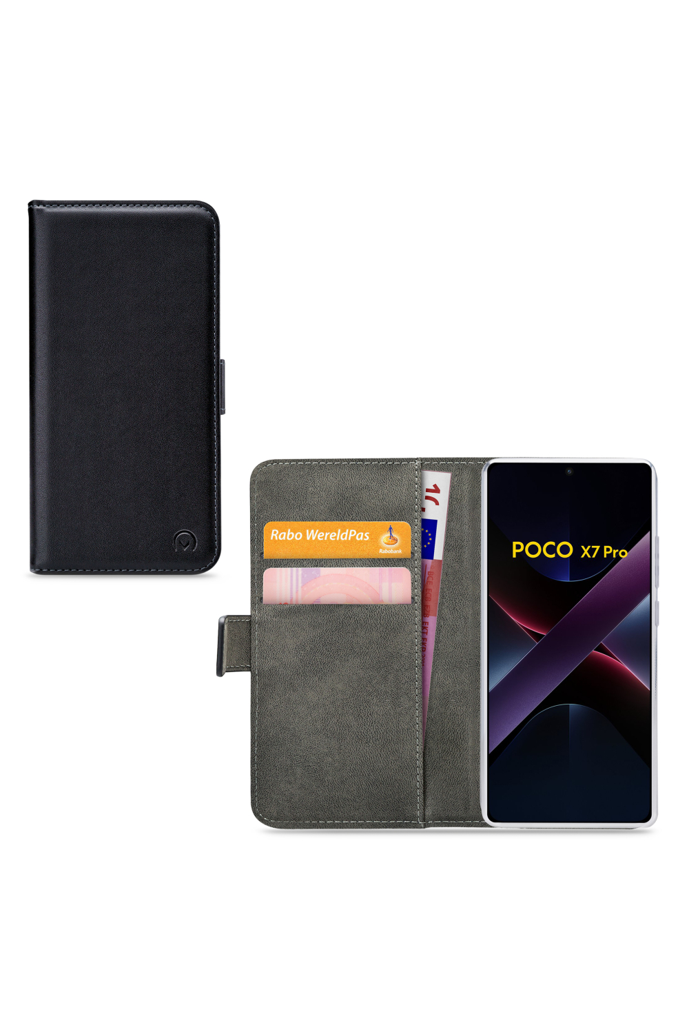 Mobilize Classic Gelly Wallet Book Case Xiaomi Poco X7 Pro 5G Black - Afbeelding 4