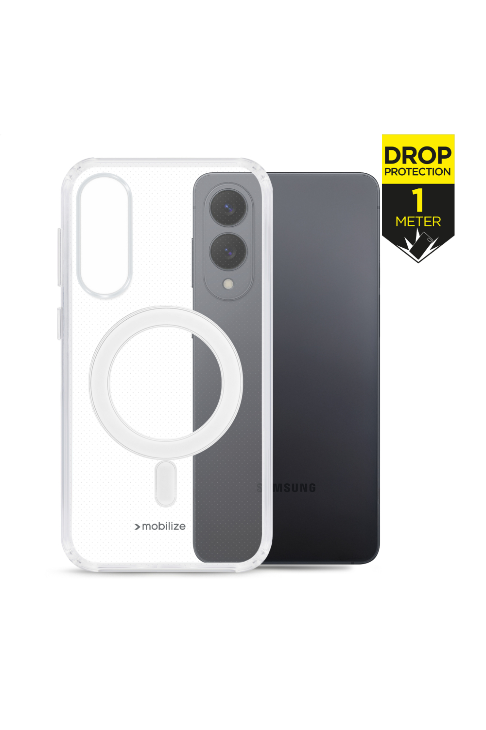Mobilize Magsafe Compatible Naked Protection Case For Samsung Galaxy S25 Edge 5G Clear