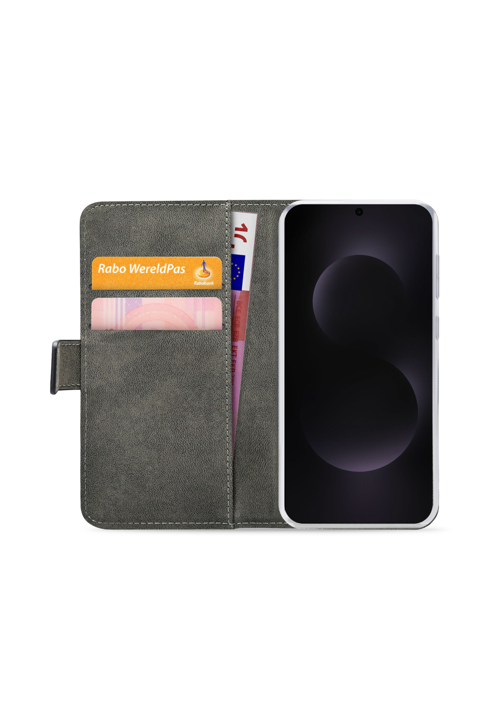 Mobilize Classic Gelly Wallet Book Case Samsung Galaxy S25 Edge 5G Black - Afbeelding 4