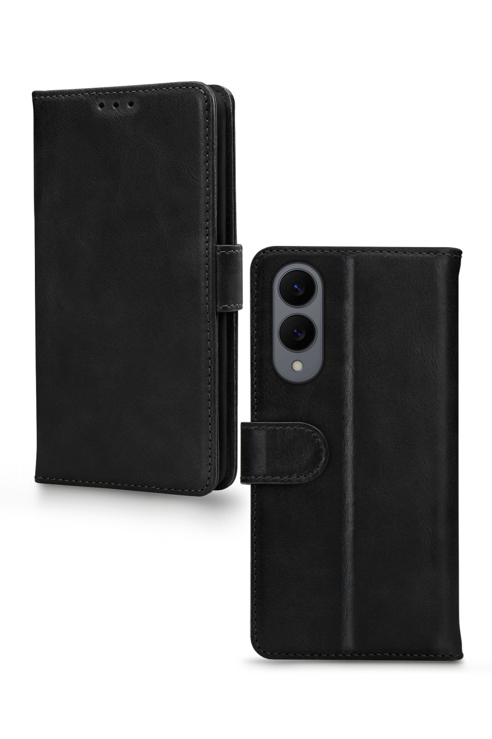 Mobilize Premium Gelly Wallet Book Case Samsung Galaxy S25 Edge 5G Black - Afbeelding 2