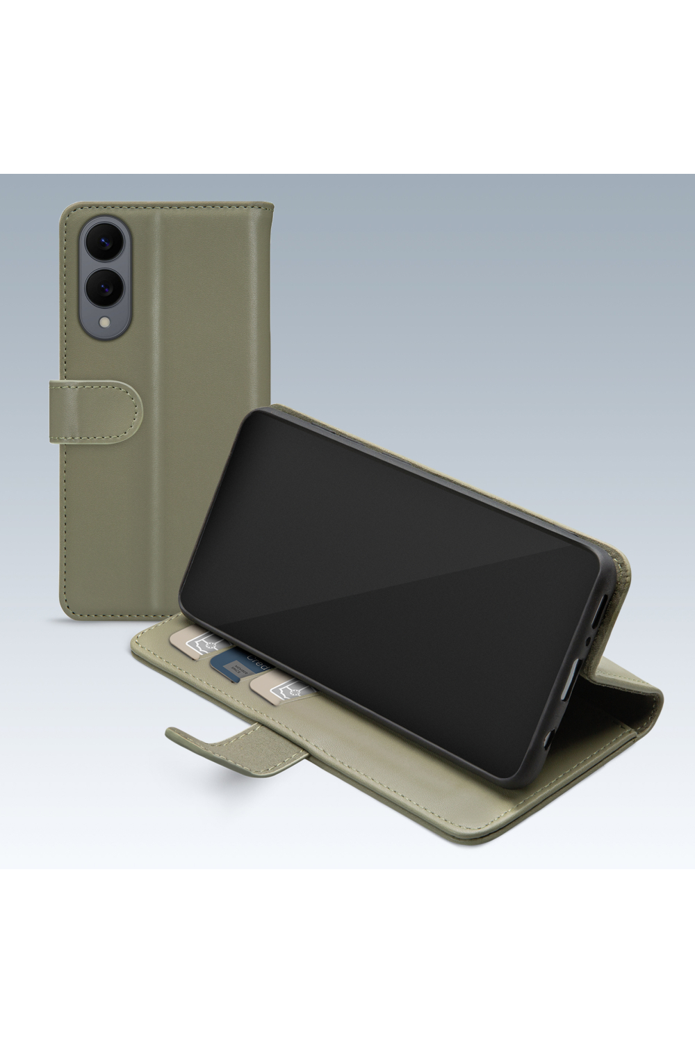 Mobilize Premium Gelly Wallet Book Case Samsung Galaxy S25 Edge 5G Green
