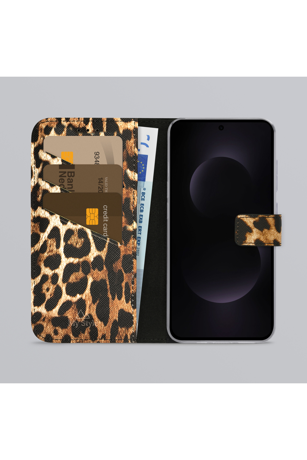 My Style Flex Wallet For Samsung Galaxy S25 Edge 5G Wild Leopard - Afbeelding 2