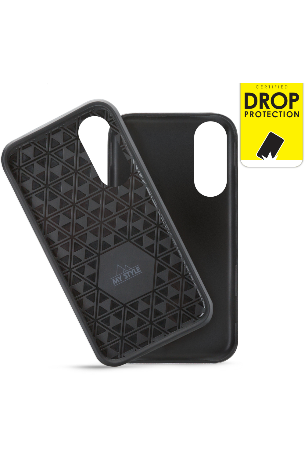 My Style Tough Case For Samsung Galaxy S25 Edge 5G Black - Afbeelding 2