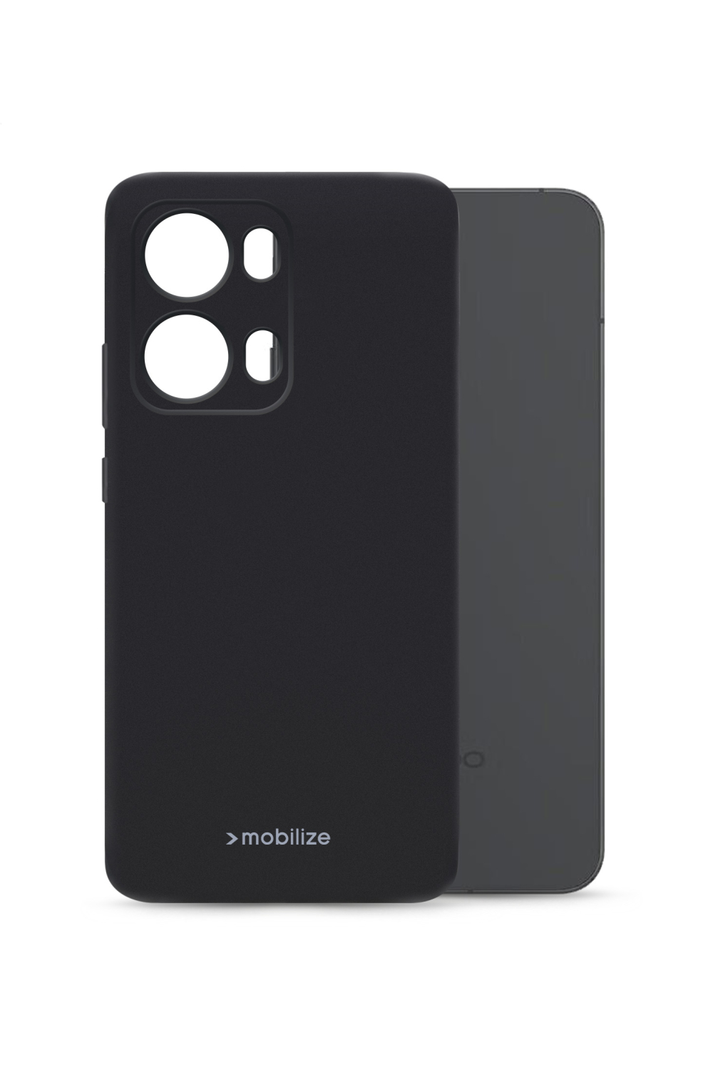 Mobilize Rubber Gelly Case Oppo Reno13 Pro 5G Matt Black