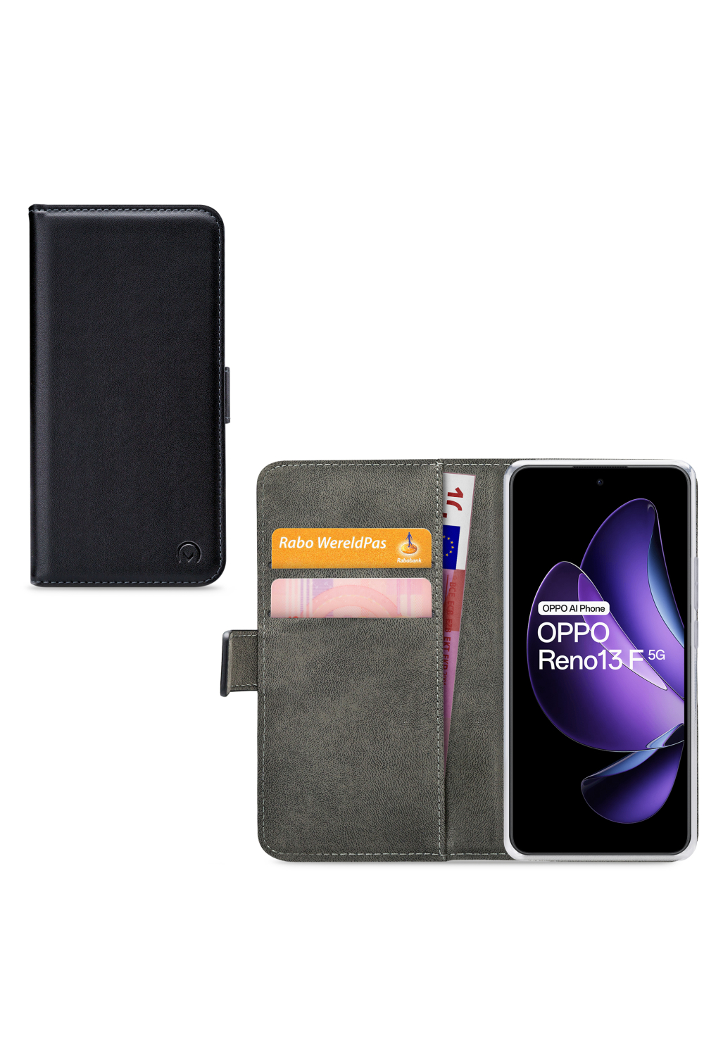 Mobilize Classic Gelly Wallet Book Case Oppo Reno13 F 5G Black