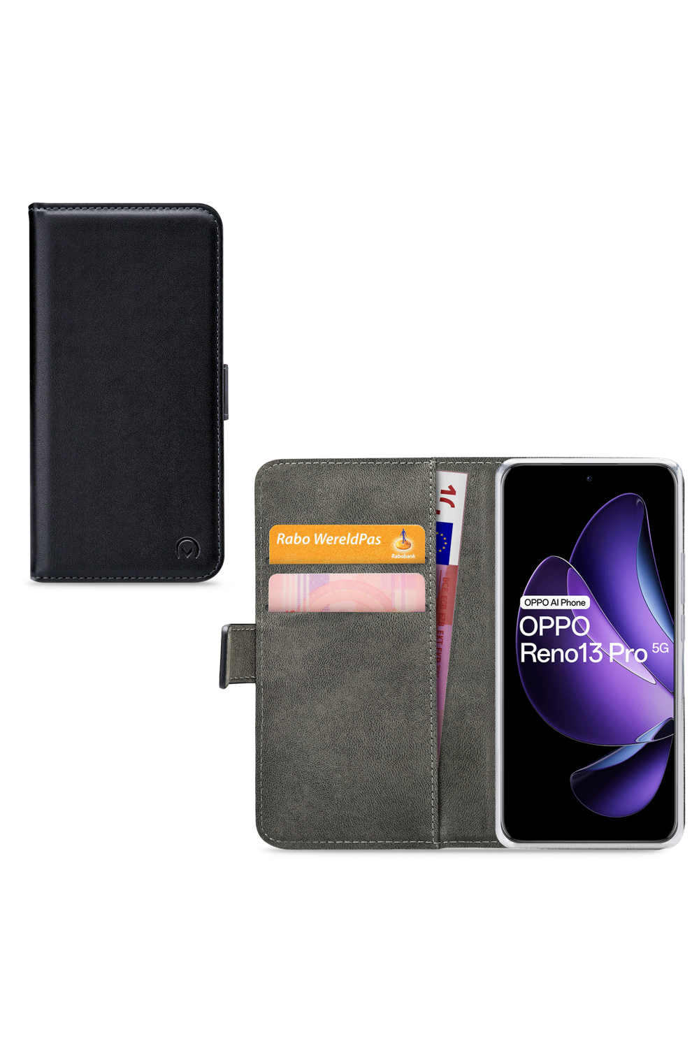 Mobilize Classic Gelly Wallet Book Case Oppo Reno13 Pro 5G Black
