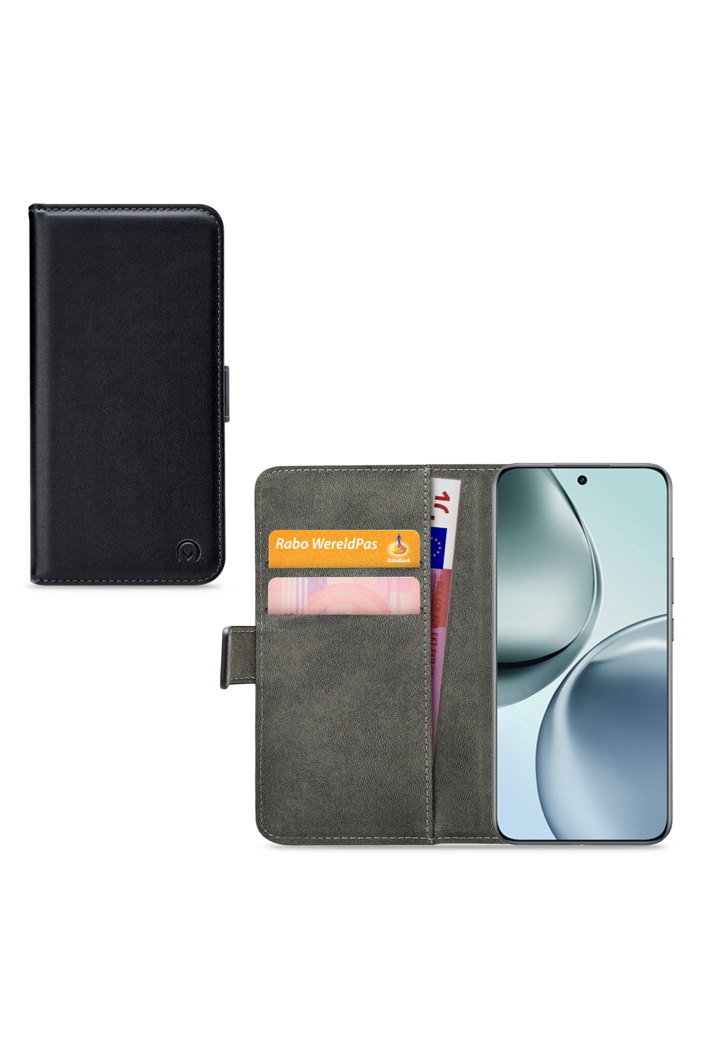 Mobilize Classic Gelly Wallet Book Case Realme 14 Pro+ 5G Black