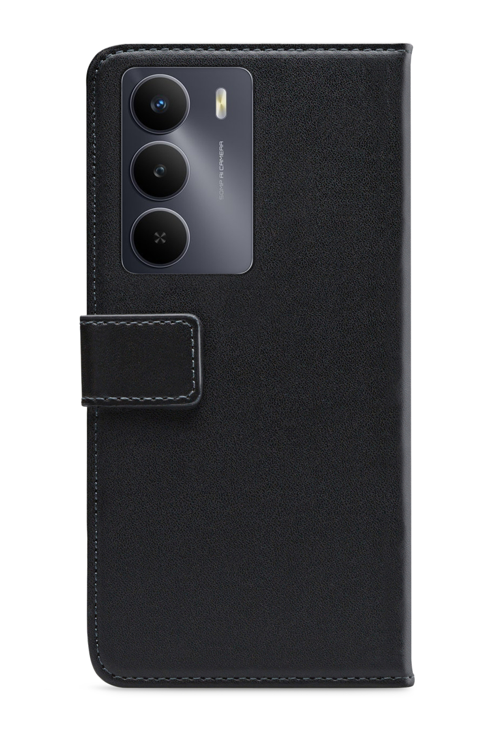 Mobilize Classic Gelly Wallet Book Case Realme 14X 5G Black - Afbeelding 3