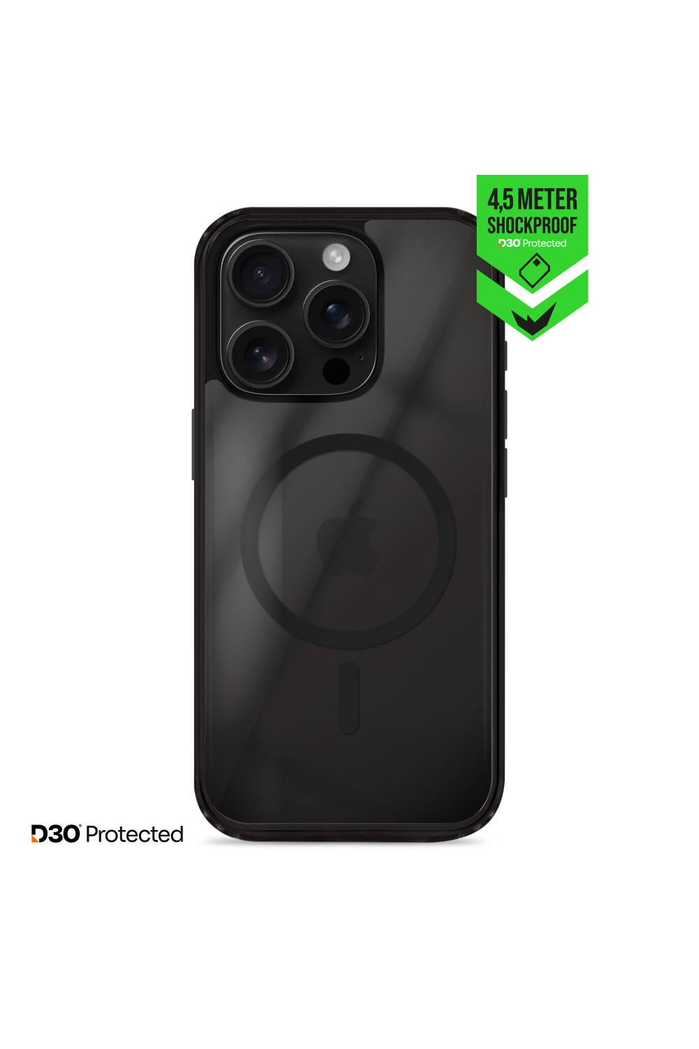 Striker X-Core - D3O Xtreme Impact Mag Case Pro - Black - Apple Iphone 16 Pro
