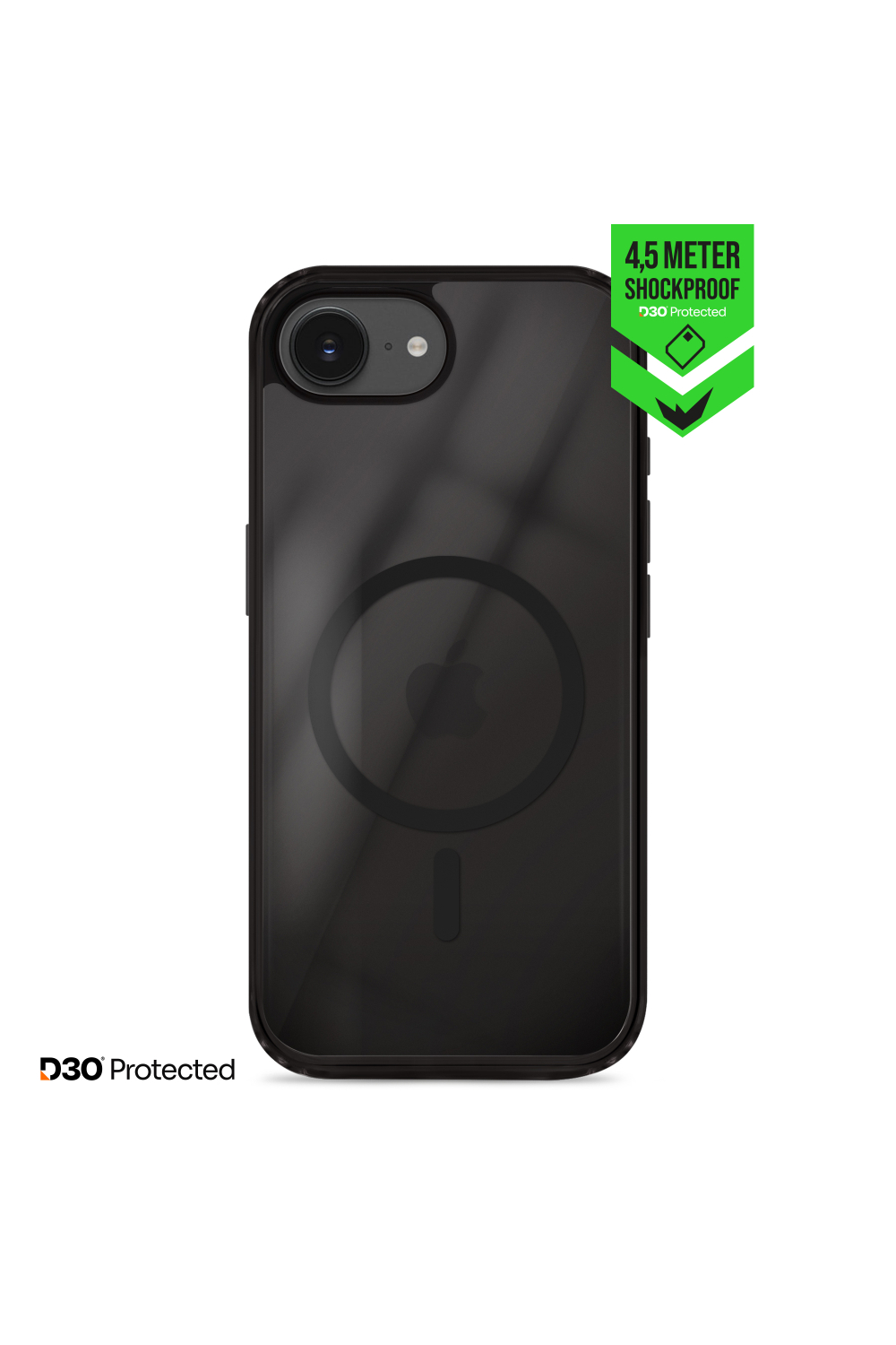 Striker X-Core - D3O Xtreme Impact Mag Case - Black - Apple Iphone 16E/17E