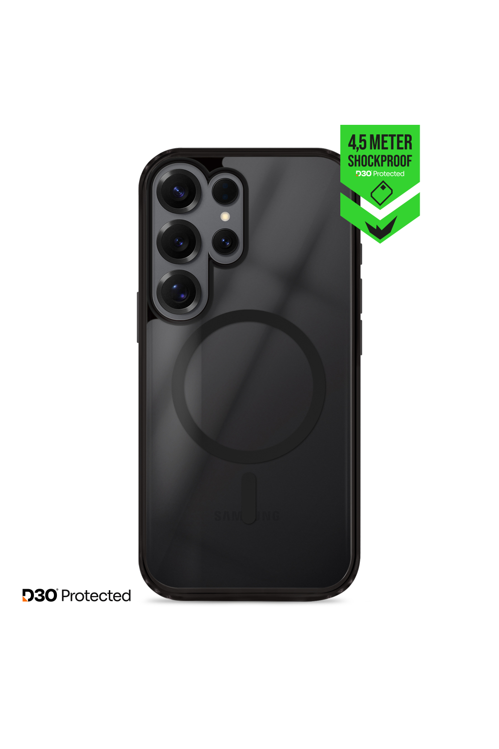 Striker X-Core - D3O Xtreme Impact Mag Case - Black - Samsung S25 Ultra 5G