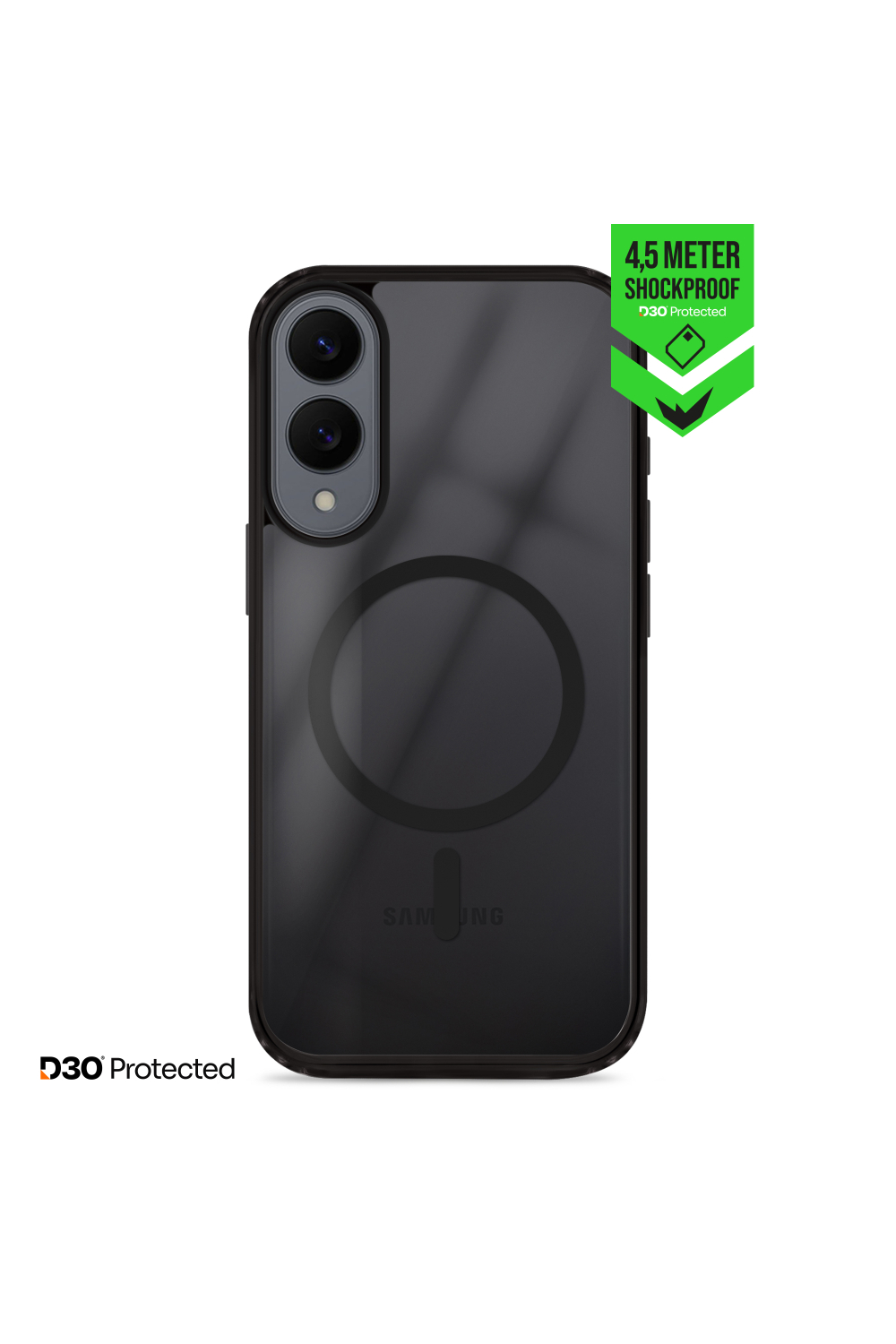Striker X-Core - D3O Xtreme Impact Mag Case - Black - Samsung S25 Edge 5G