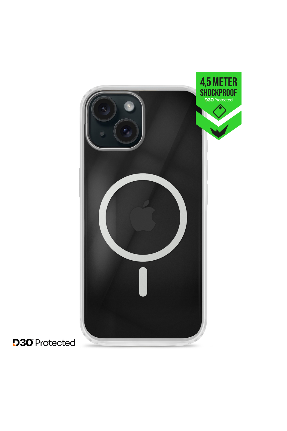Striker X-Core - D3O Xtreme Impact Mag Case - Clear - Apple Iphone 13/14/15