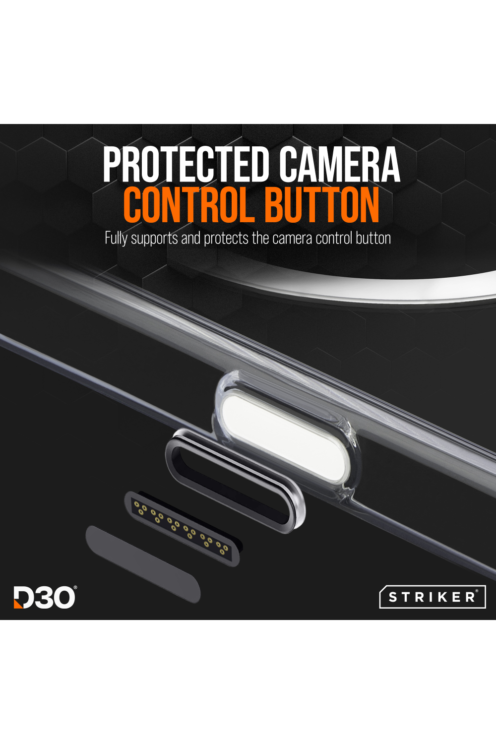 Striker X-Core - D3O Xtreme Impact Mag Case Pro - Clear - Apple Iphone 16 Pro Max - Afbeelding 5