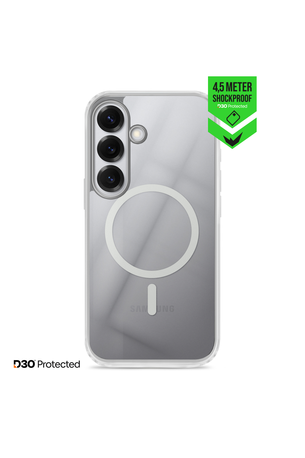 Striker X-Core - D3O Xtreme Impact Mag Case - Clear - Samsung S25 5G