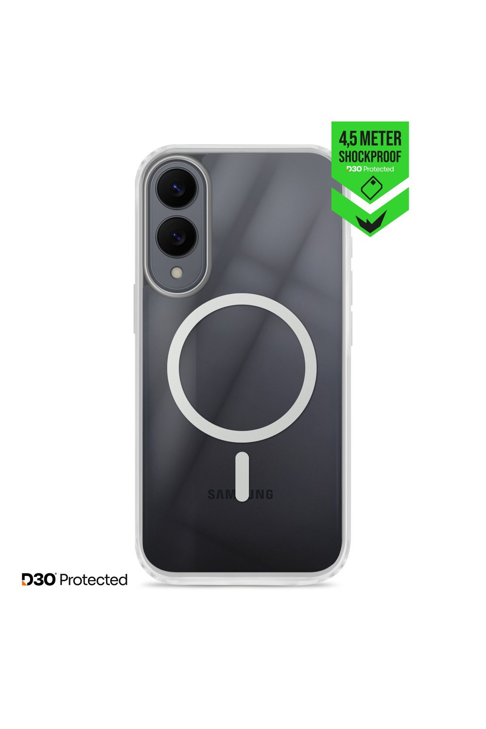 Striker X-Core - D3O Xtreme Impact Mag Case - Clear - Samsung S25 Edge 5G