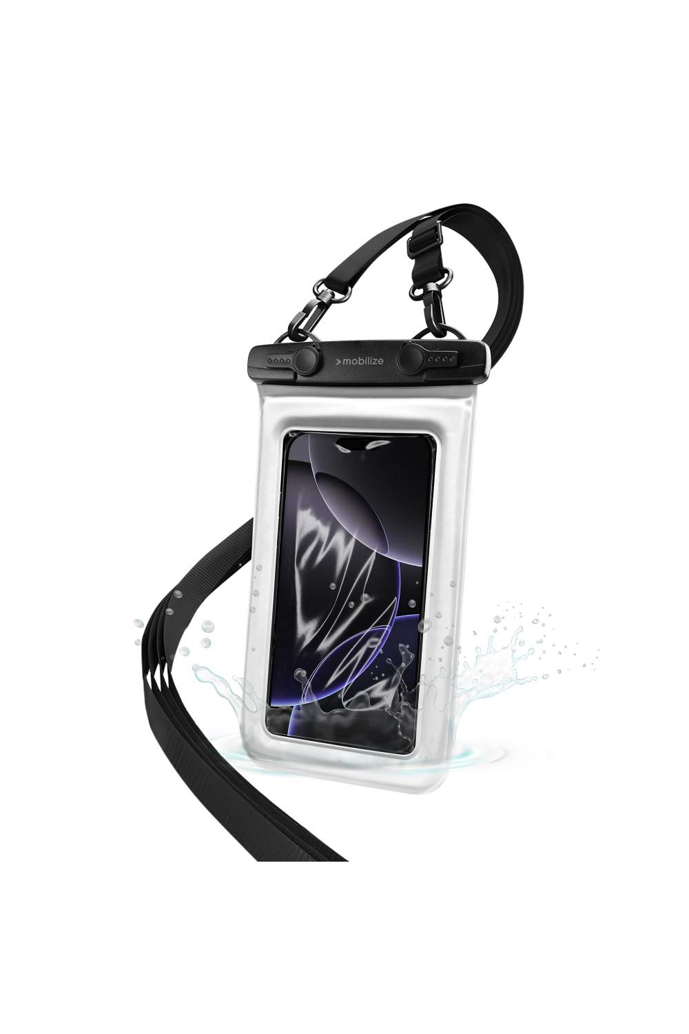 Mobilize Universal Waterproof Floating Bag Ip68 Incl. Lanyard White