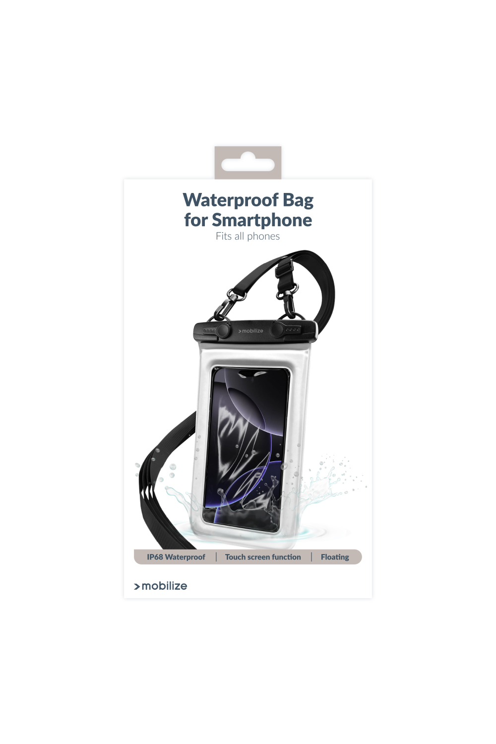 Mobilize Universal Waterproof Floating Bag Ip68 Incl. Lanyard White - Afbeelding 7